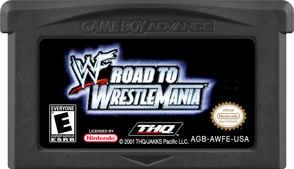 WWF Road to Wrestlemania media 7 for GameBoy Advance